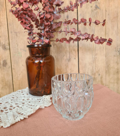 Photophore en verre "bubble" – Image 4
