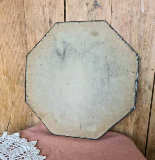 Miroir ancien octogonal biseauté – Image 6