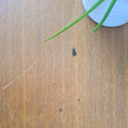 Paire de Tables de Chevet Rétro avec Pieds Biseautés – Image 6