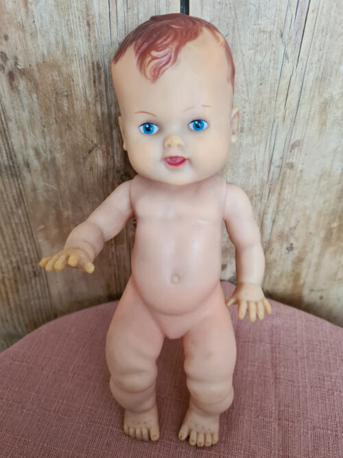 Poupée en Silicone Rare et Vintage - Trésor Artisanal d'une Époque Révolue