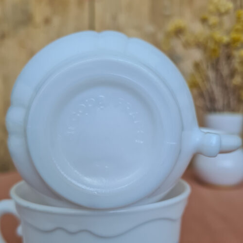 Tasses Arcopal Fleur Bleu - Charme Floral Élégant pour Vos Moments Café – Image 2