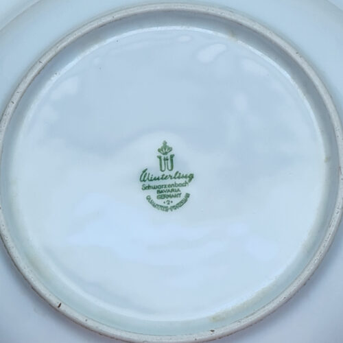 Assiette Schwarzenbach Fleur - Élégance Florale Intemporelle – Image 3