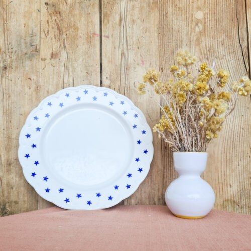 Assiette Boch Frères Etoile - Élégance Céramique Intemporelle – Image 3