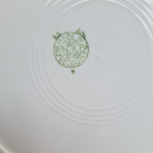 Assiette Boch Frères Etoile - Élégance Céramique Intemporelle – Image 2