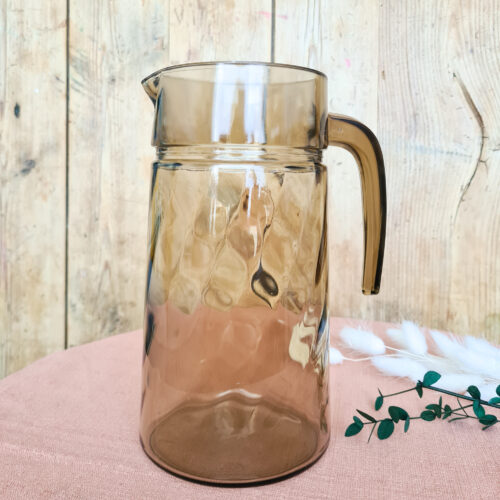 Ensemble Verre et Pichet en Verre BP - Élégance Rafraîchissante – Image 4